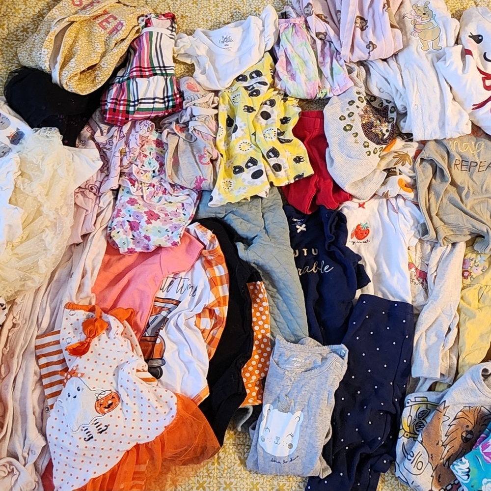 Fall and winter baby girl bundle